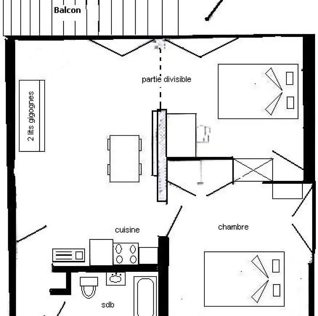 Residence Le Serro Torre - 2/3 Pieces 6/7 Pers - Le Cerro Torre - Plagne Centre Mae-5954 La Plagne